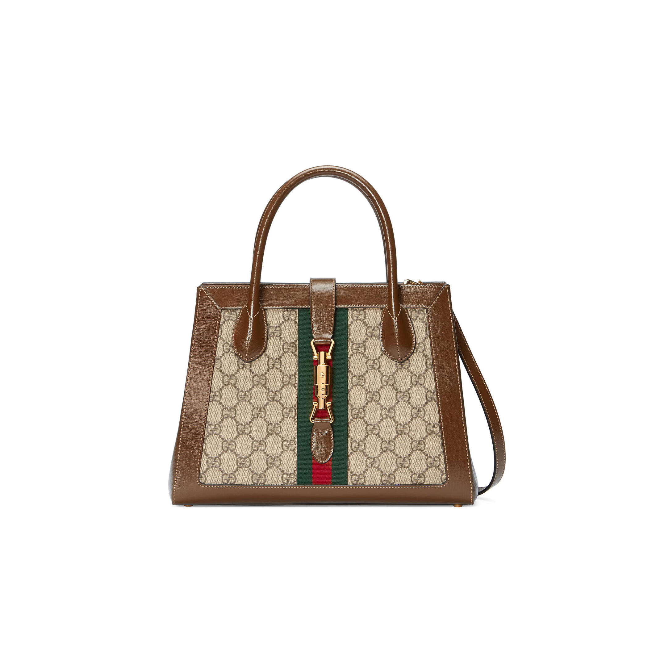 GUCCI MEDIUM TOTE BAG WITH PISTON CLOSUREG 649016 (30*24*12cm)